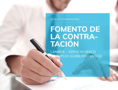 Fomento de la Contratación – Ayudas Lanbide servicio vasco de empleo
